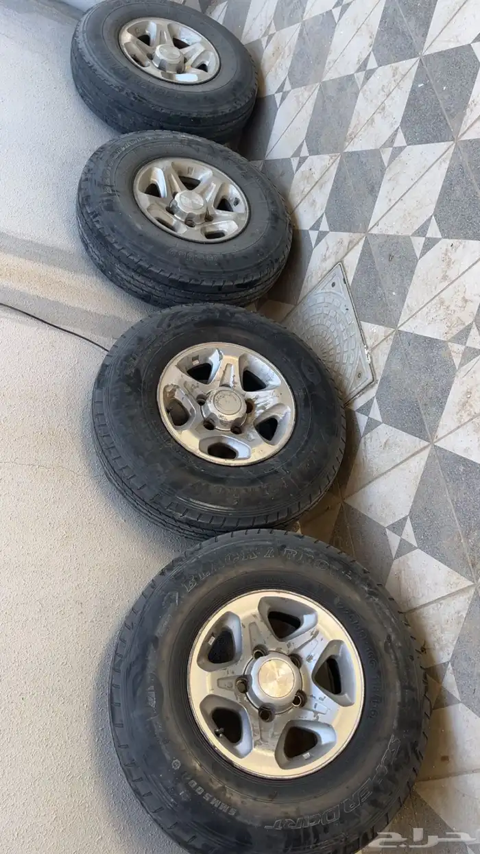 كفرات وجنوط رفرف ومسجل شاص وربع 0