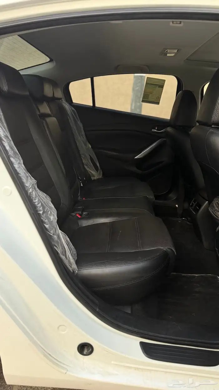 مازدا 6 فل كامل موديل 2018   أبيض لؤلؤي   داخلي أسود 23