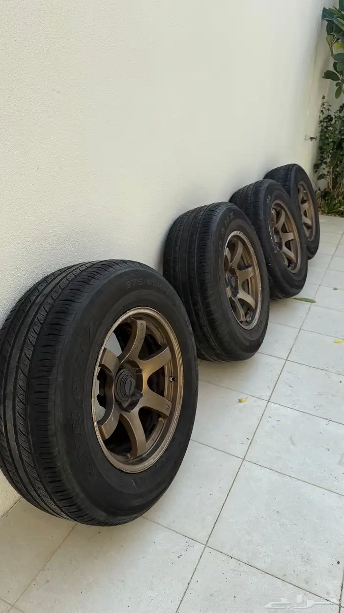 جنوط رايز مقاس 18 مع كفرات ريدانز 14