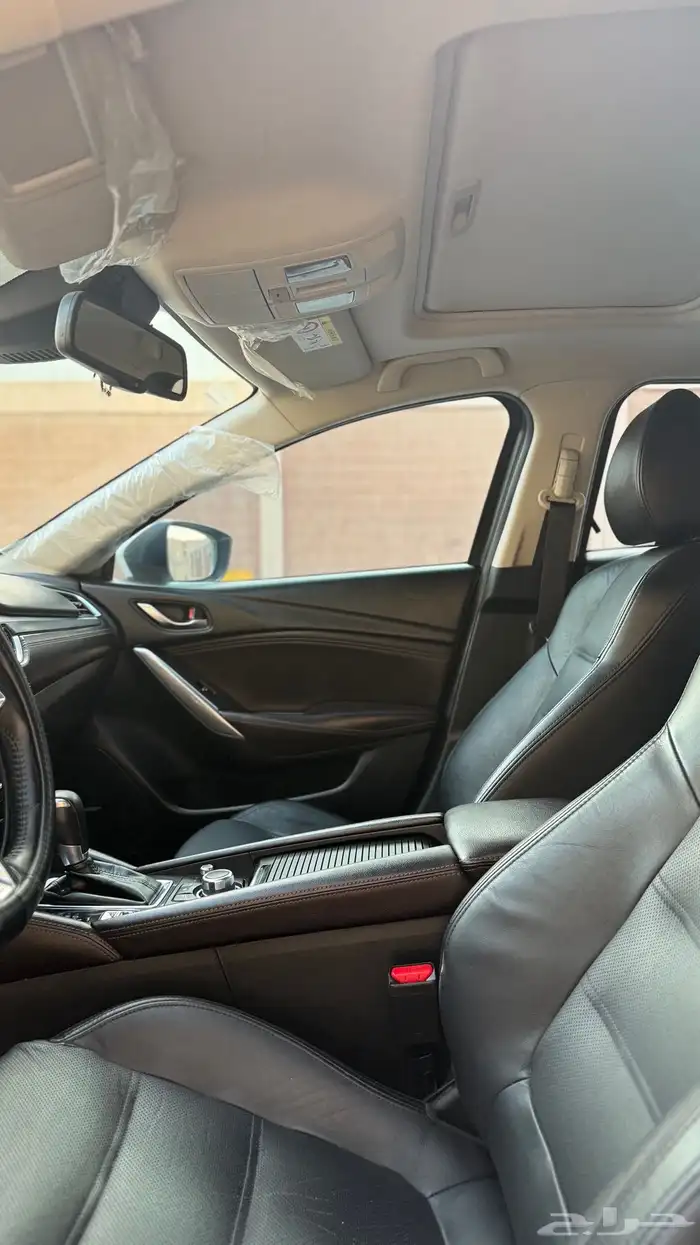 مازدا 6 فل كامل موديل 2018   أبيض لؤلؤي   داخلي أسود 29