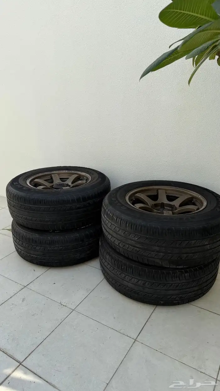 جنوط رايز مقاس 18 مع كفرات ريدانز 17