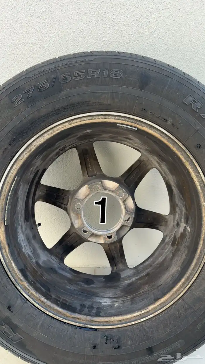 جنوط رايز مقاس 18 مع كفرات ريدانز 2