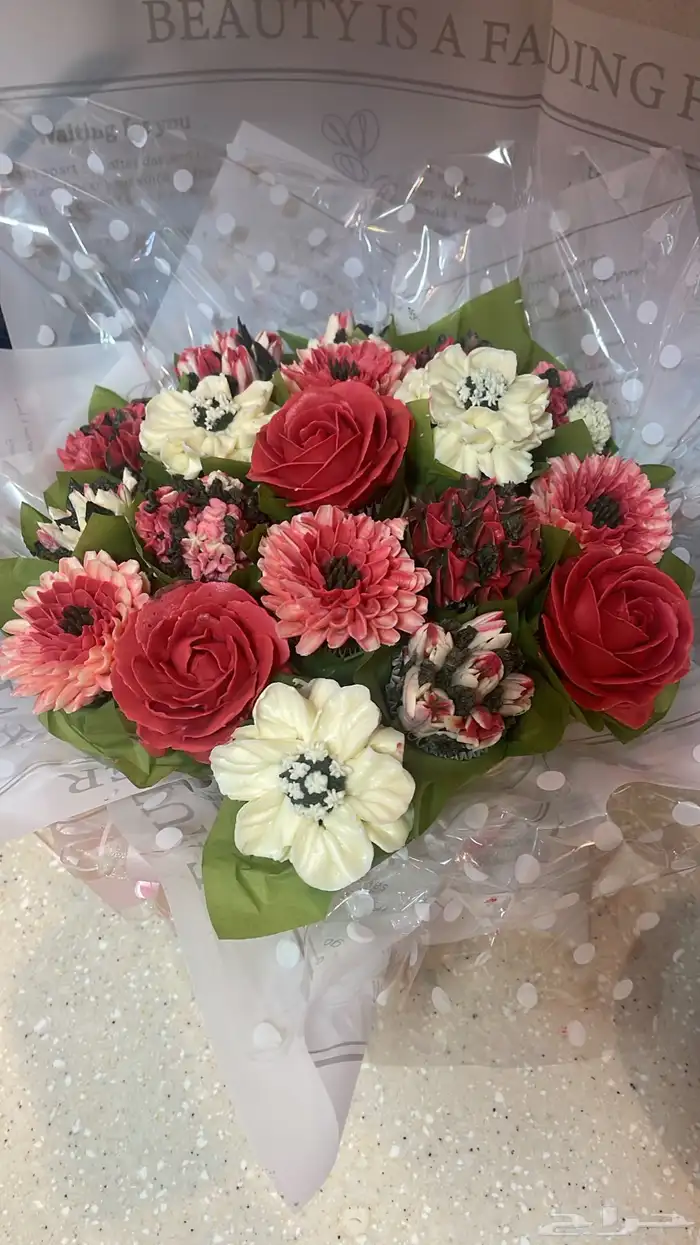 بوكيه كب كيك 0