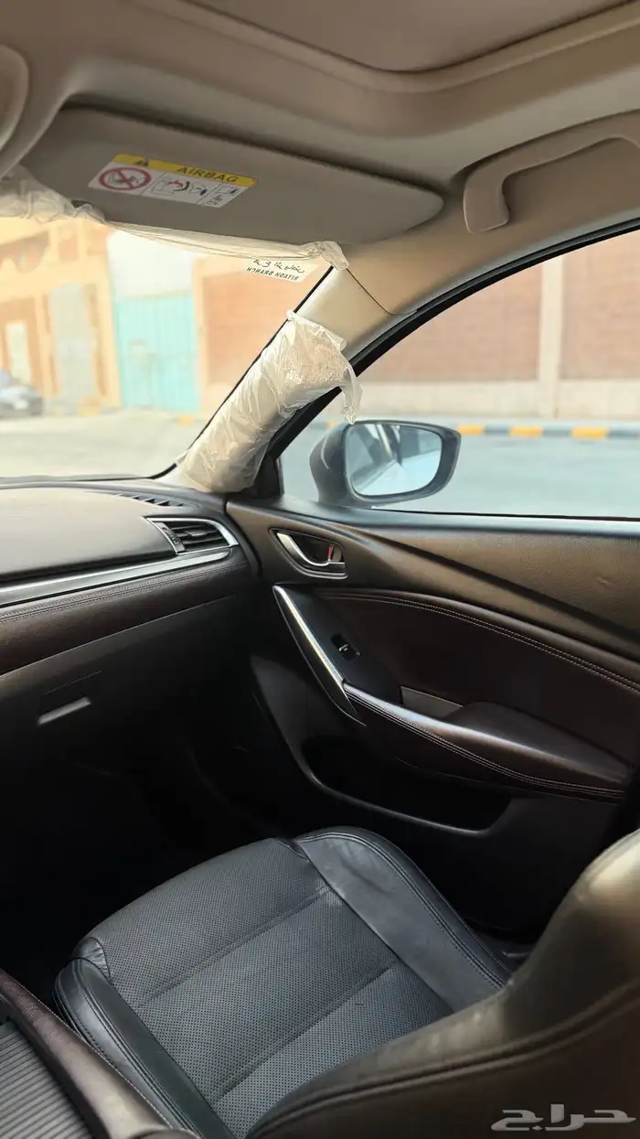 مازدا 6 فل كامل موديل 2018   أبيض لؤلؤي   داخلي أسود 22