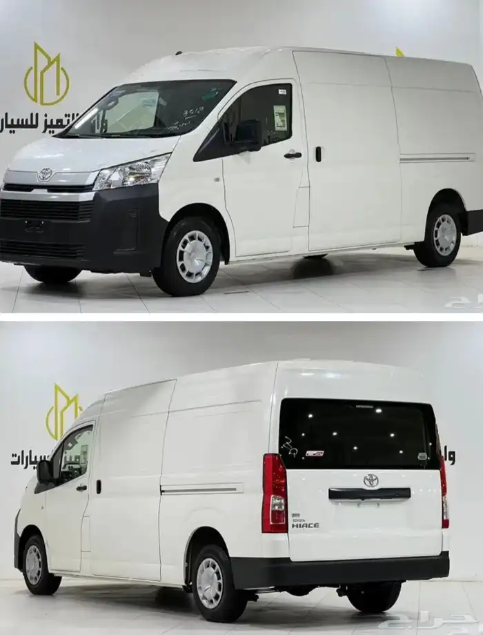 باص تايوتا هايس فان بضائع سقف عالي 2025 0