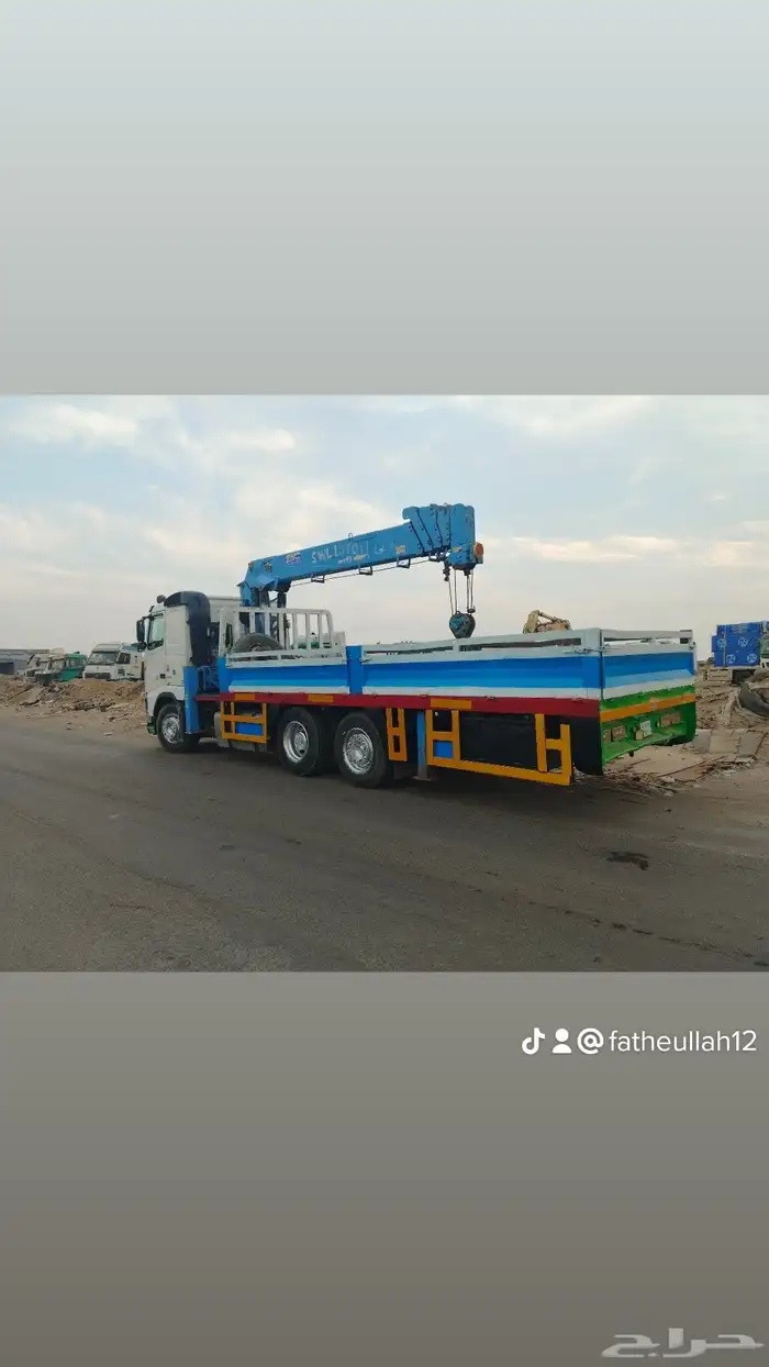 للايجار .ونش سطحه كرين رافعات دينه ونش 1