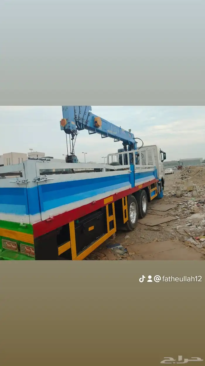 للايجار .ونش سطحه كرين رافعات دينه ونش 0