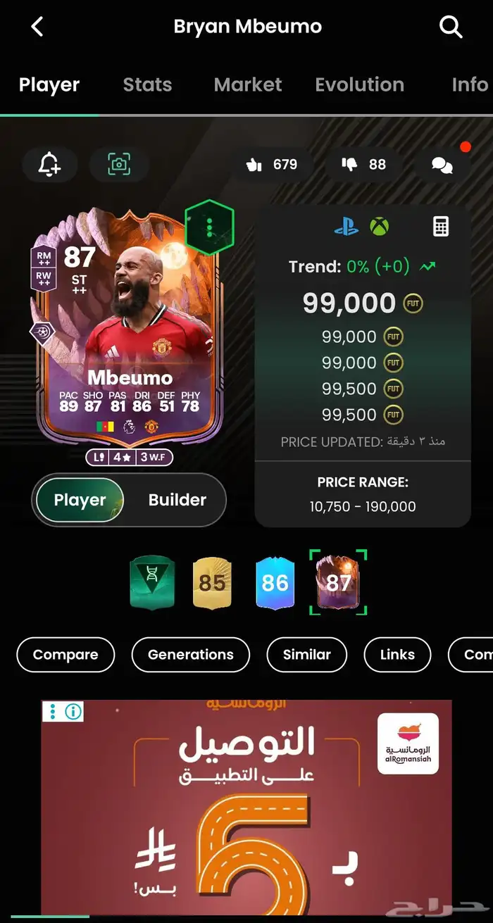 تشكيلة فيفا 25 قوييية 4