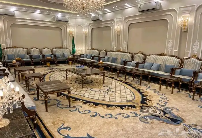 كنب ملكي مصري خشب زان أحمر 6