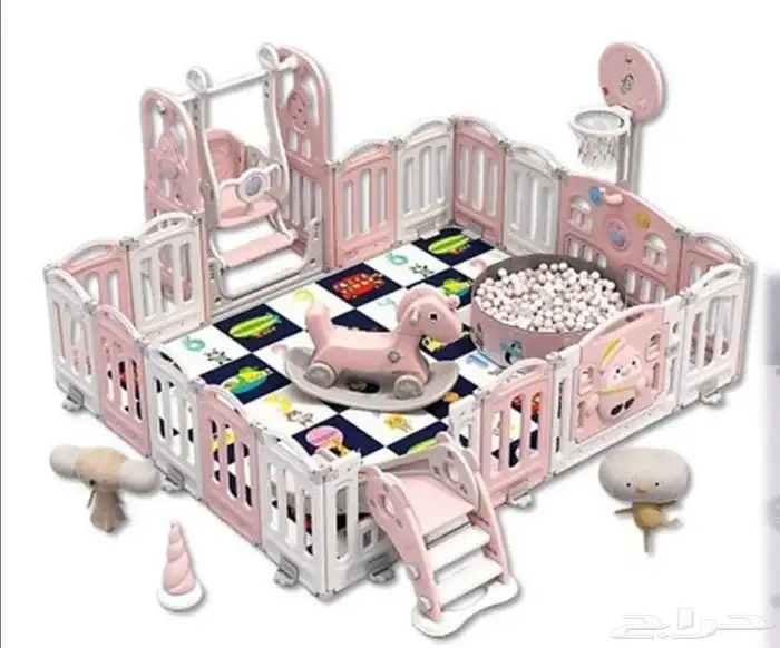 حواجز الطفال مع العاب 4