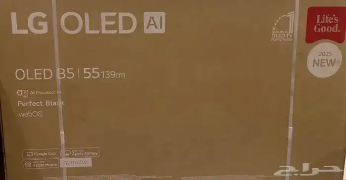 للبيع شاشة ال جي 55 اوليد جديدة مع الفاتورة بسعر مميز 0