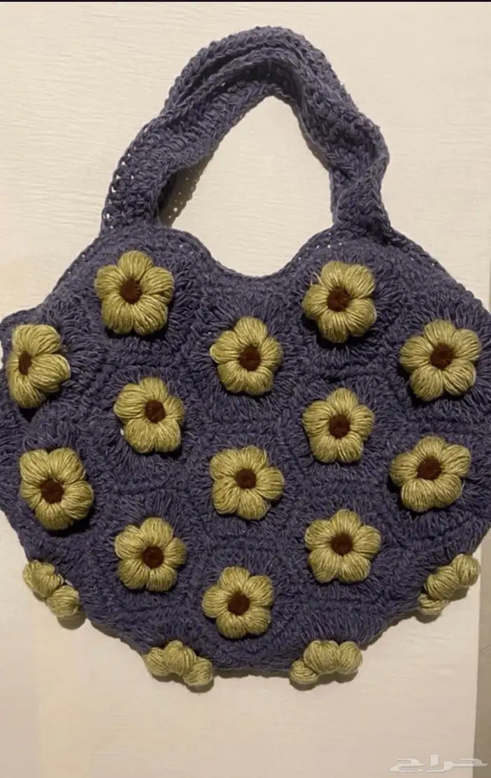 شنط كروشيه للشتاء 1