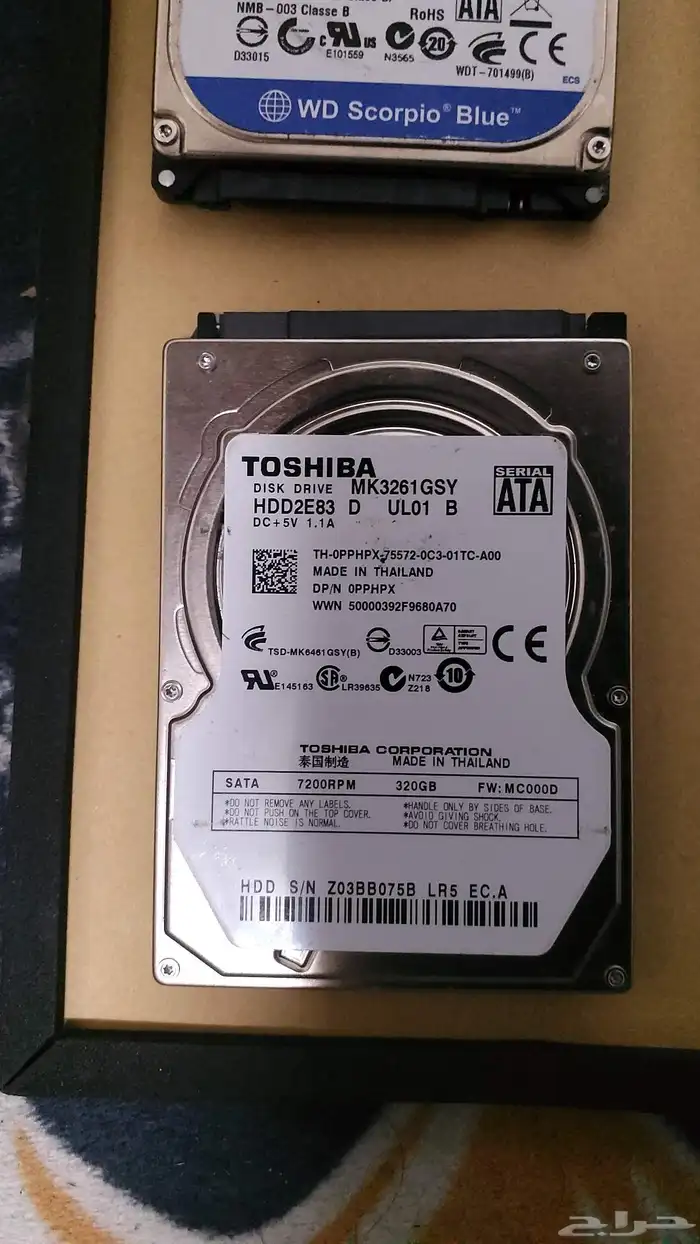 11 هارد ديسك يصلح ل PC او لابتوب سعات مختلفه 8