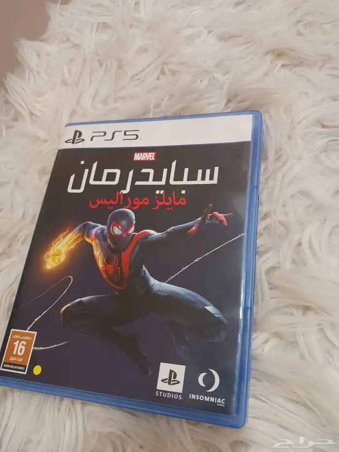 شريط سوني 5 اسبايدرمان مايلز موراليس 5