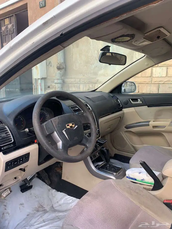 سياره للبيع جيلي امجراند 7 موديل 2015 السياره نص فل القير او 2