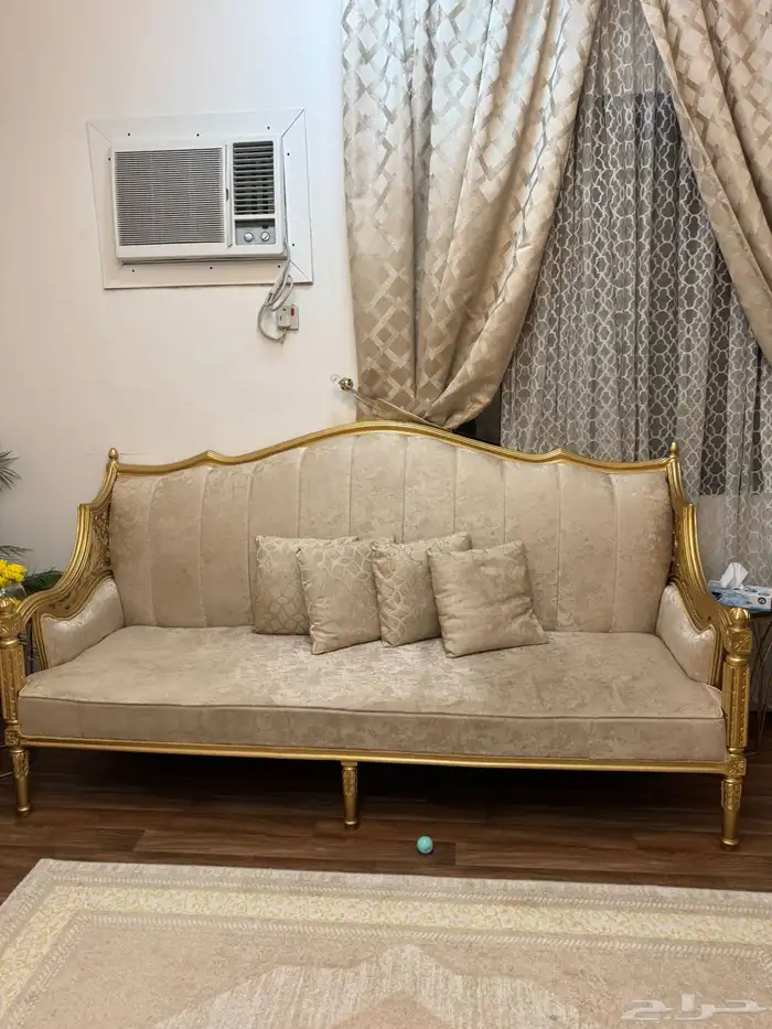 كنب ثلاث قطع جوده عاليه 1