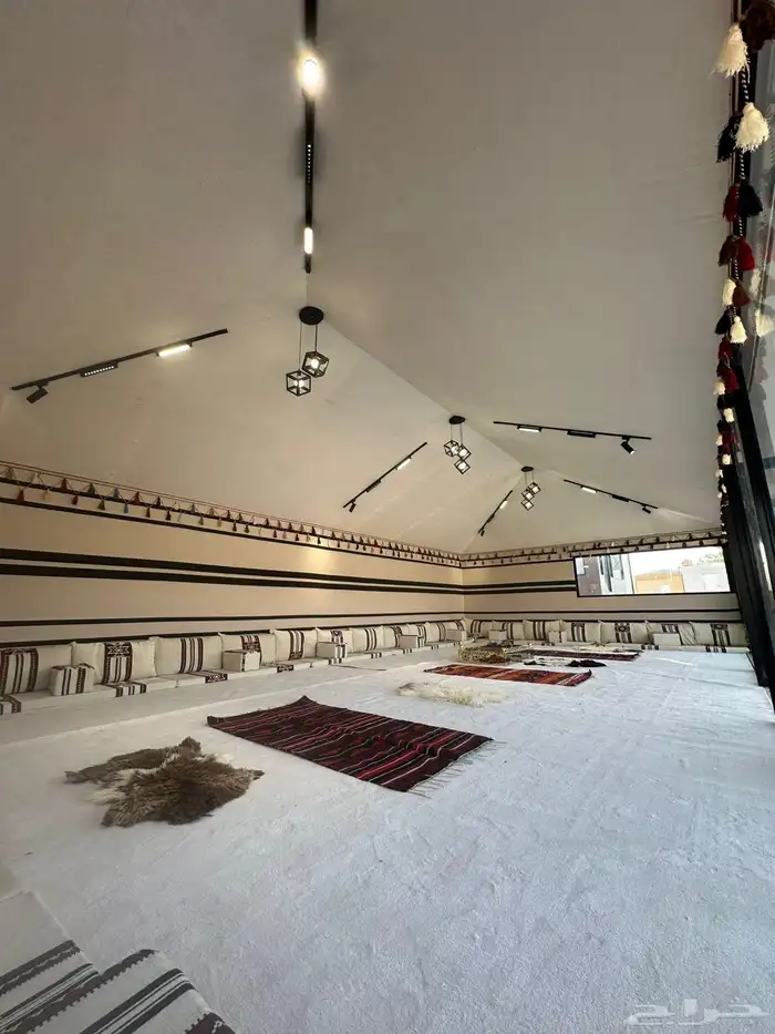 بيوت شعر جديدة ابيض واسود جميع المقاسات 5