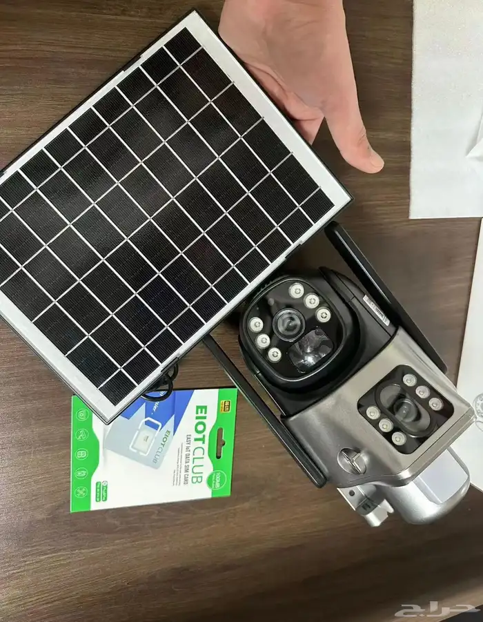 كاميرا المراقبة بالطاقة الشمسية اعلى المواصفات بعرض بطل 1