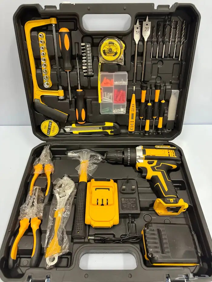 شنطة دريل ومفكات متكاملة 0