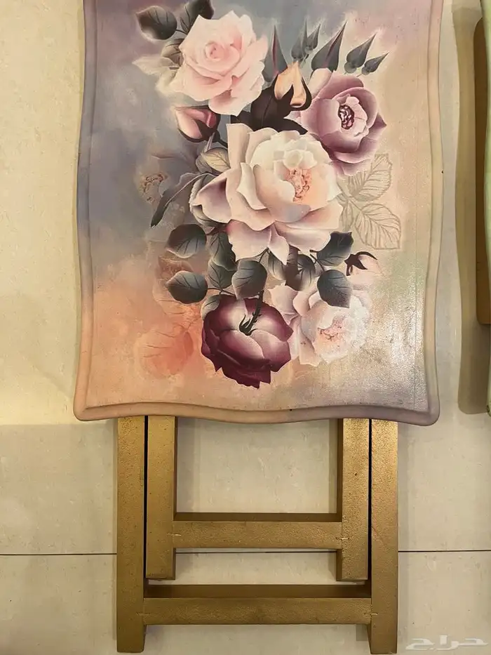 مجمعة طاولات خدمة قابلة للطي 4