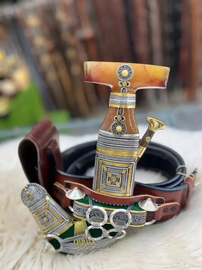 جنبيه حك صب مخلوط فضه معدن 0