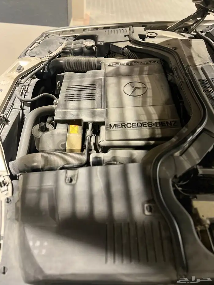 مرسيدس شبح S500 مخزن 1995 ممشى قليل جفالي سعودي وكالة 62