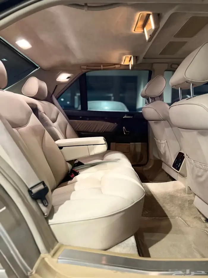 مرسيدس شبح S500 مخزن 1995 ممشى قليل جفالي سعودي وكالة 37