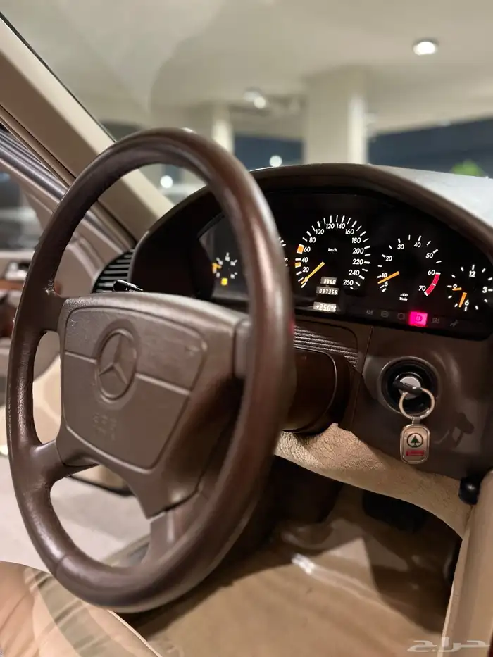 مرسيدس شبح S500 مخزن 1995 ممشى قليل جفالي سعودي وكالة 31