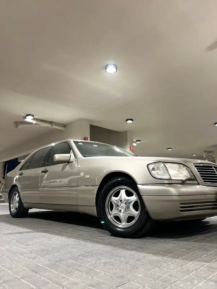 مرسيدس شبح S500 مخزن 1995 ممشى قليل جفالي سعودي وكالة 11