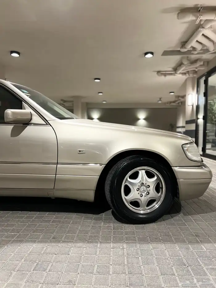 مرسيدس شبح S500 مخزن 1995 ممشى قليل جفالي سعودي وكالة 13