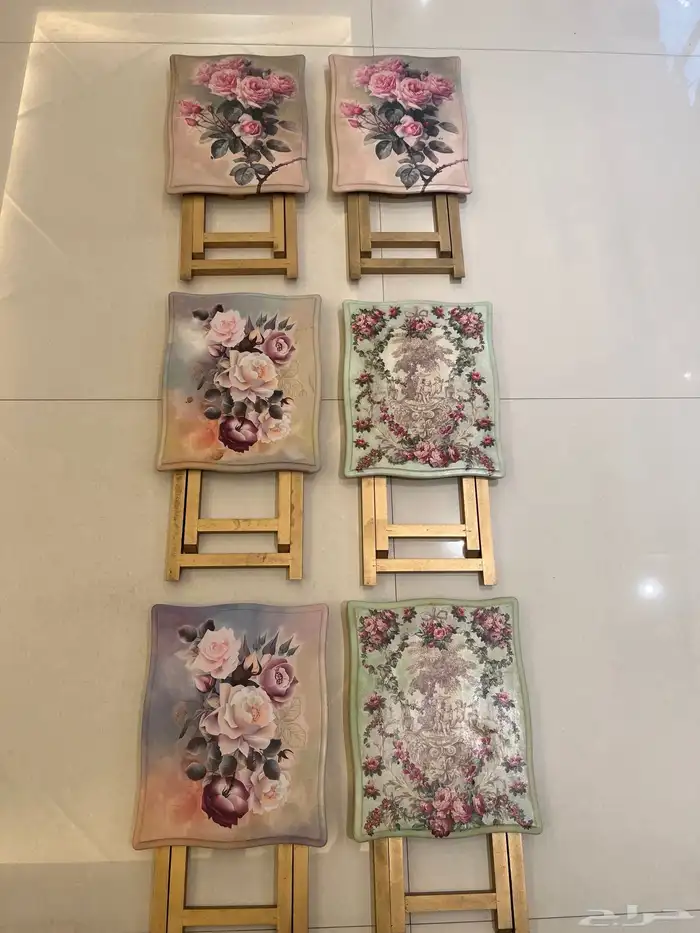 مجمعة طاولات خدمة قابلة للطي 8