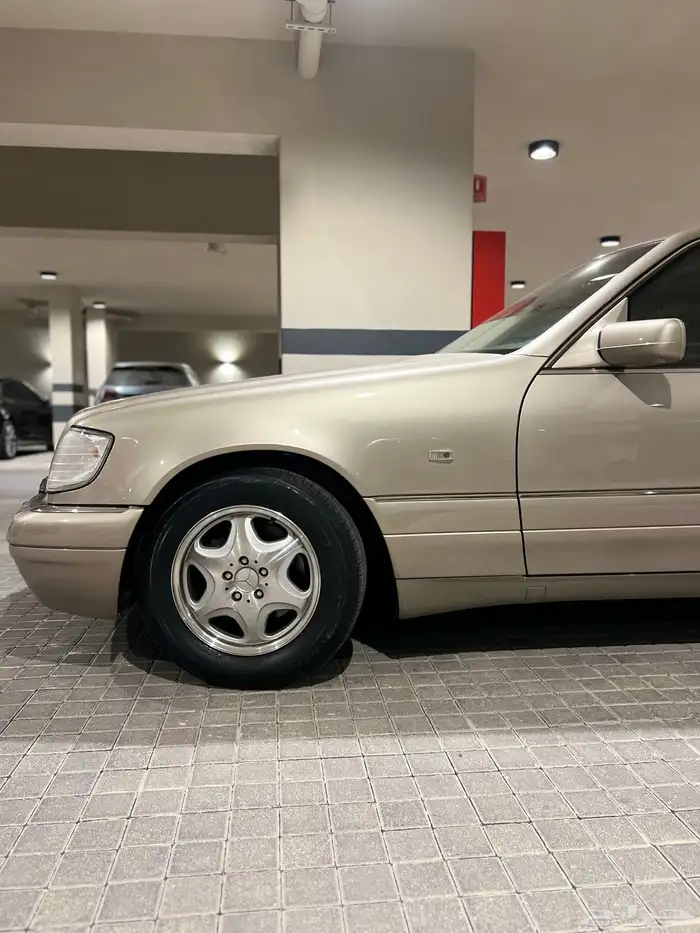 مرسيدس شبح S500 مخزن 1995 ممشى قليل جفالي سعودي وكالة 3