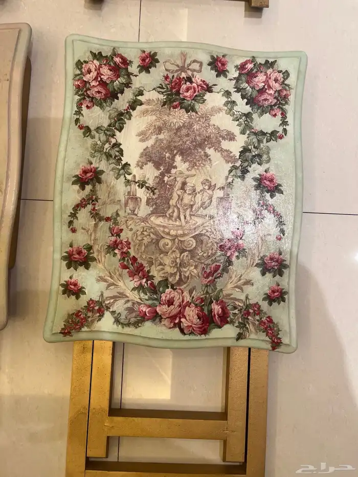 مجمعة طاولات خدمة قابلة للطي 6