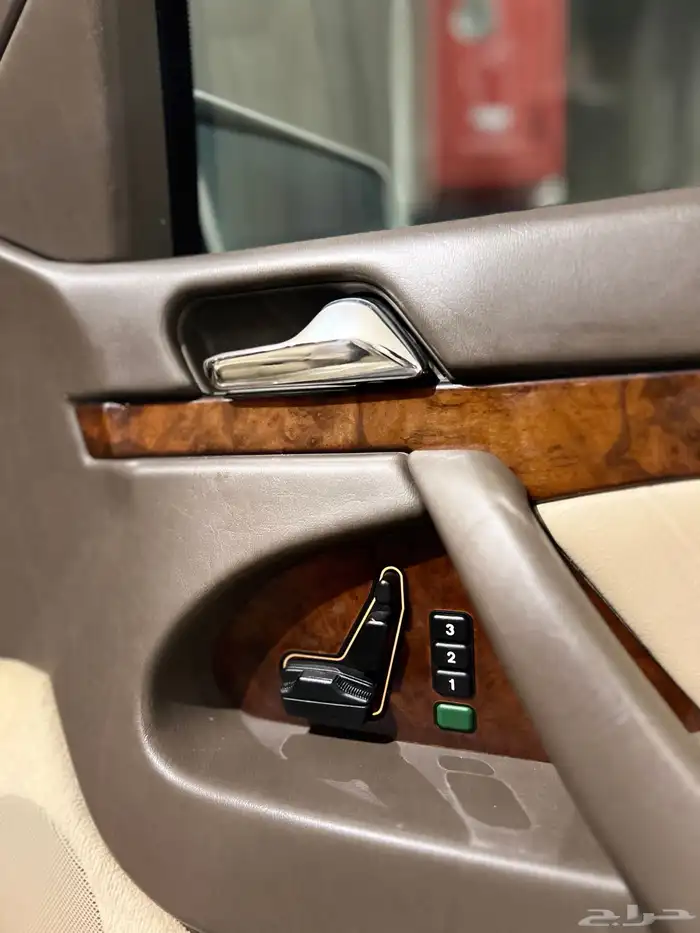 مرسيدس شبح S500 مخزن 1995 ممشى قليل جفالي سعودي وكالة 47