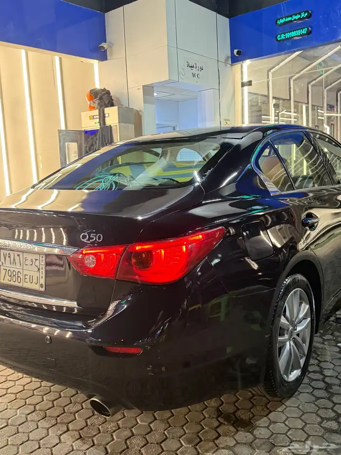 انفينيتي كيو 50 منفوضة بالكامل infiniti Q50 2016 6
