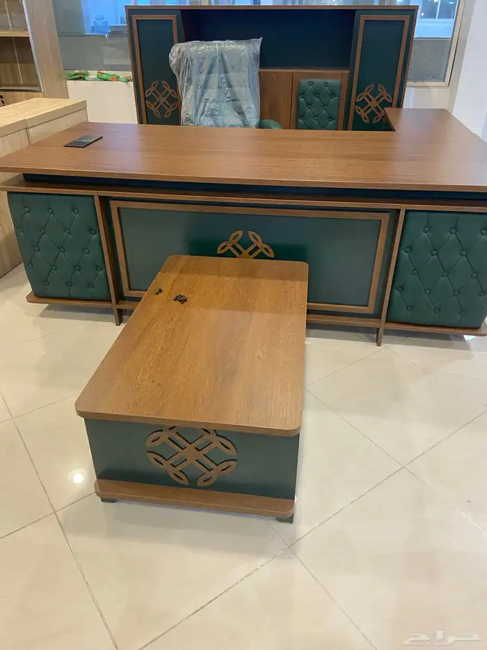 طقم مكتب طقم كنب طقم كرسي طاولة اجتماع مح كرسي مكتب إداري 72