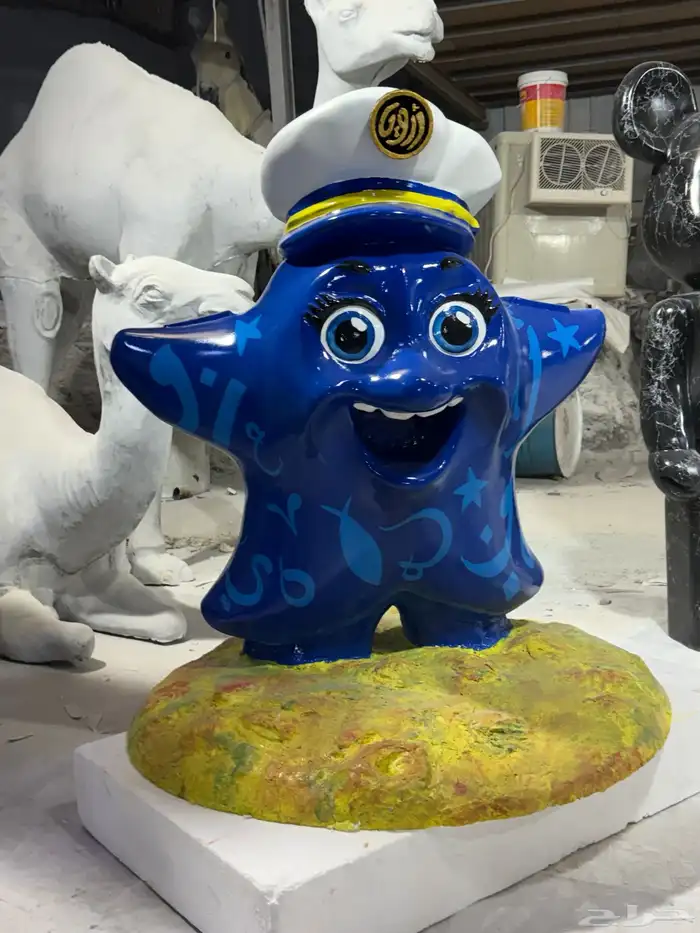 مجسمات من الفليين وفايبر جلاس 1