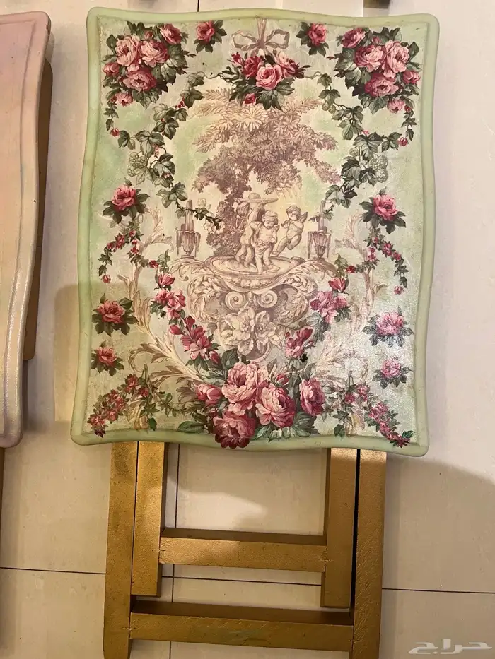 مجمعة طاولات خدمة قابلة للطي 7