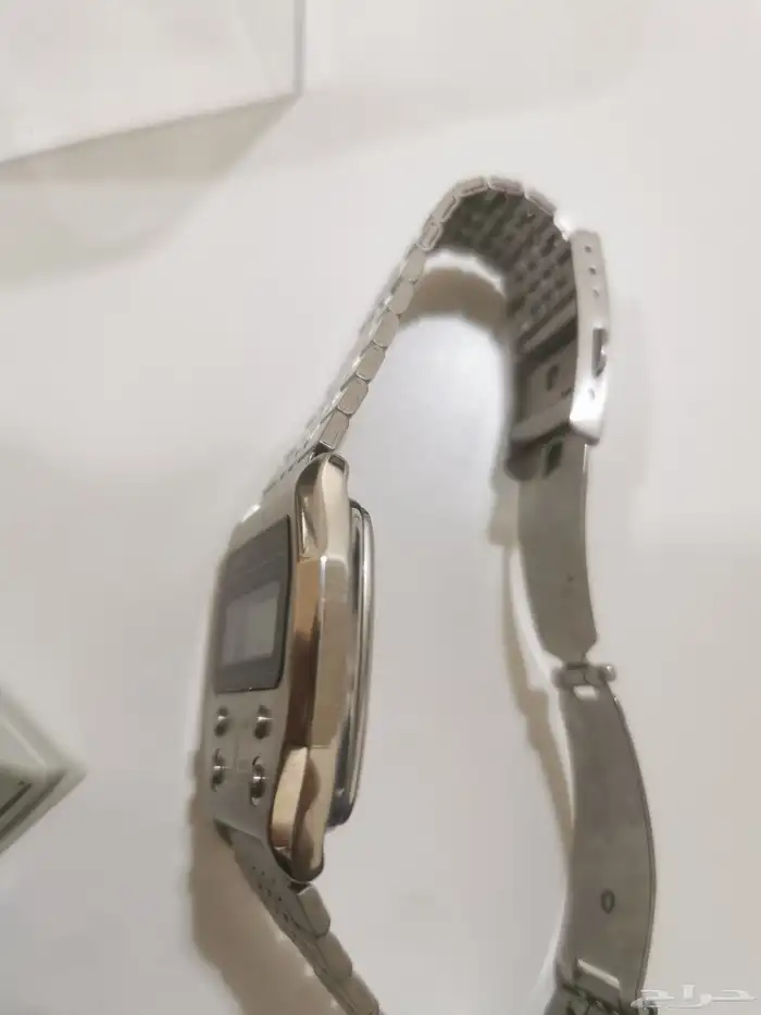 ساعة كاسيو معدنية بالكامل A1100D-1DF Casio 1