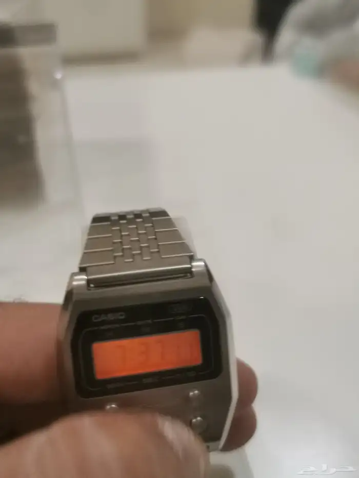 ساعة كاسيو معدنية بالكامل A1100D-1DF Casio 3