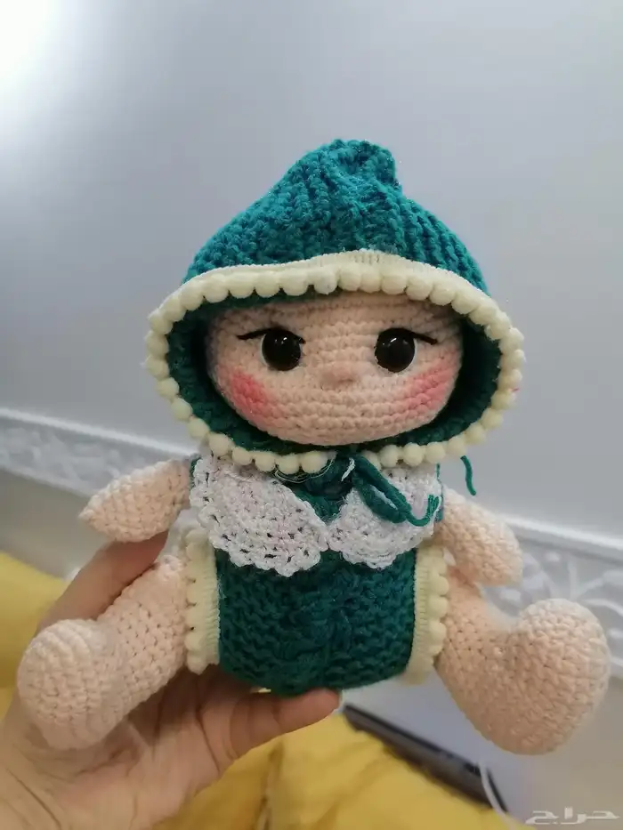 باقات ورد ودمى بخيوط القطيفة 4