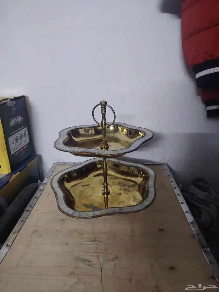 طقم تقديم نحاس تحفه 4