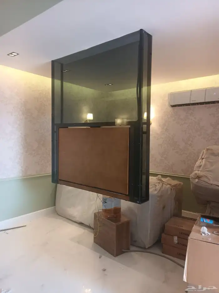 زجاج سكريت وتركيب واجهت زجاج سكريت وتركيب المنيوم دبل 4