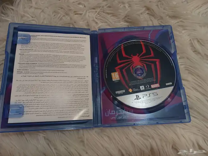 شريط سوني 5 اسبايدرمان مايلز موراليس 2