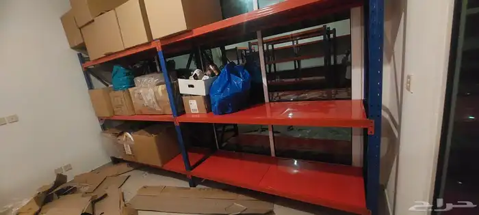 رفوف تخزين مستودعات 5