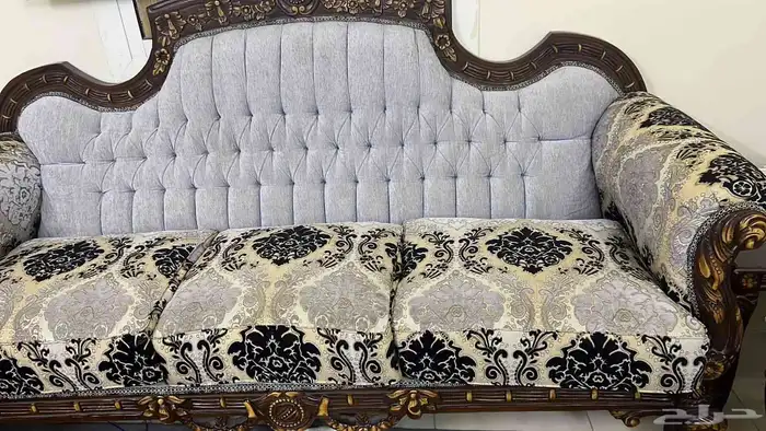 كنب كلاسيك روعه شبه جديد 1