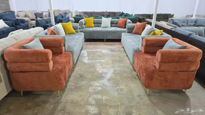 كنب جديد جاهز وبسعر المصنع 11