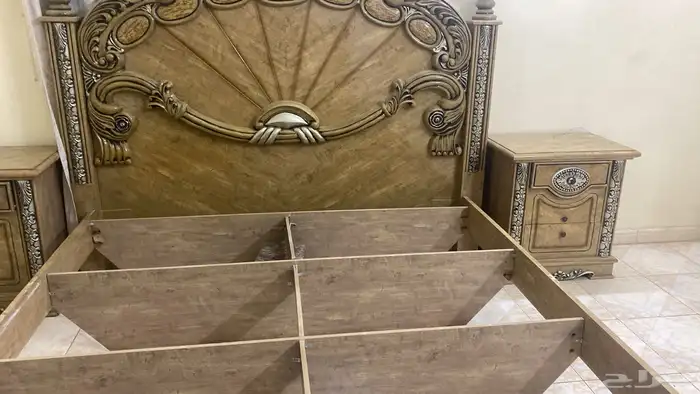 غرفه نوم سرير وتسريحه ودولاب 3