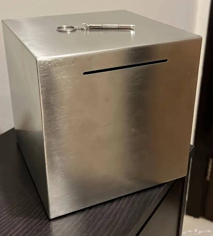 أرخص حصالة من الفولاذ حديد قوي 150ريال 0