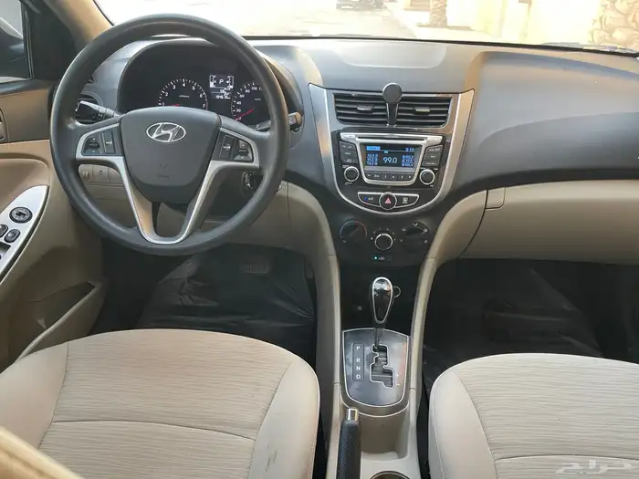 هونداي- اكسنت-2017- استاندر- بنزين- 17